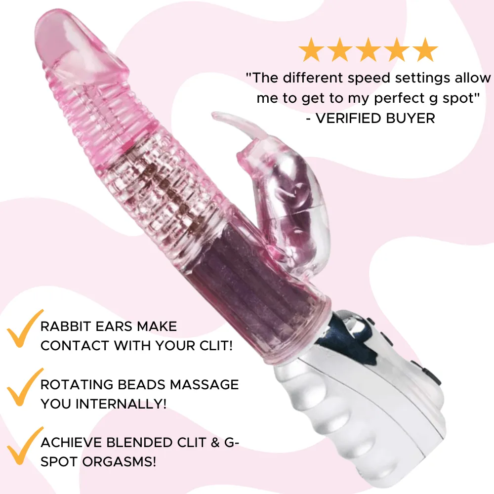 #1 Rotating Rabbit Dual-Action Vibrator