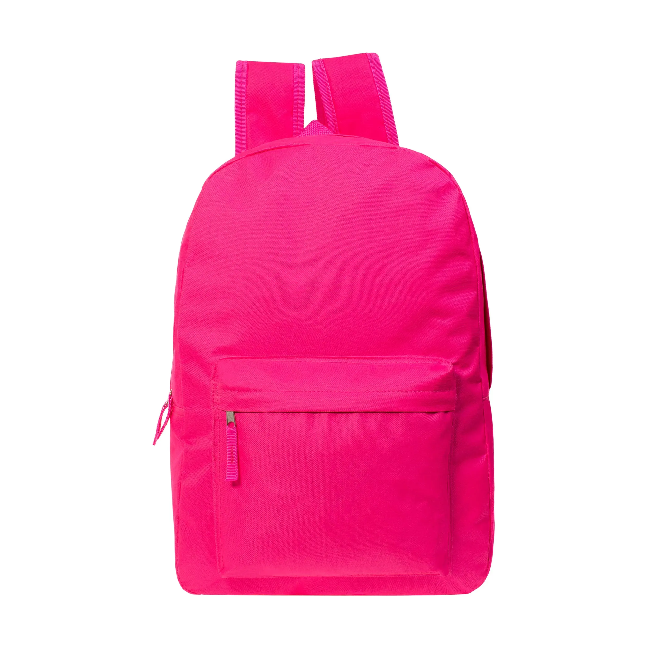 17" Kids Bright Wholesale Backpack in 6 Colors - Bulk Case of 24 Backpacks