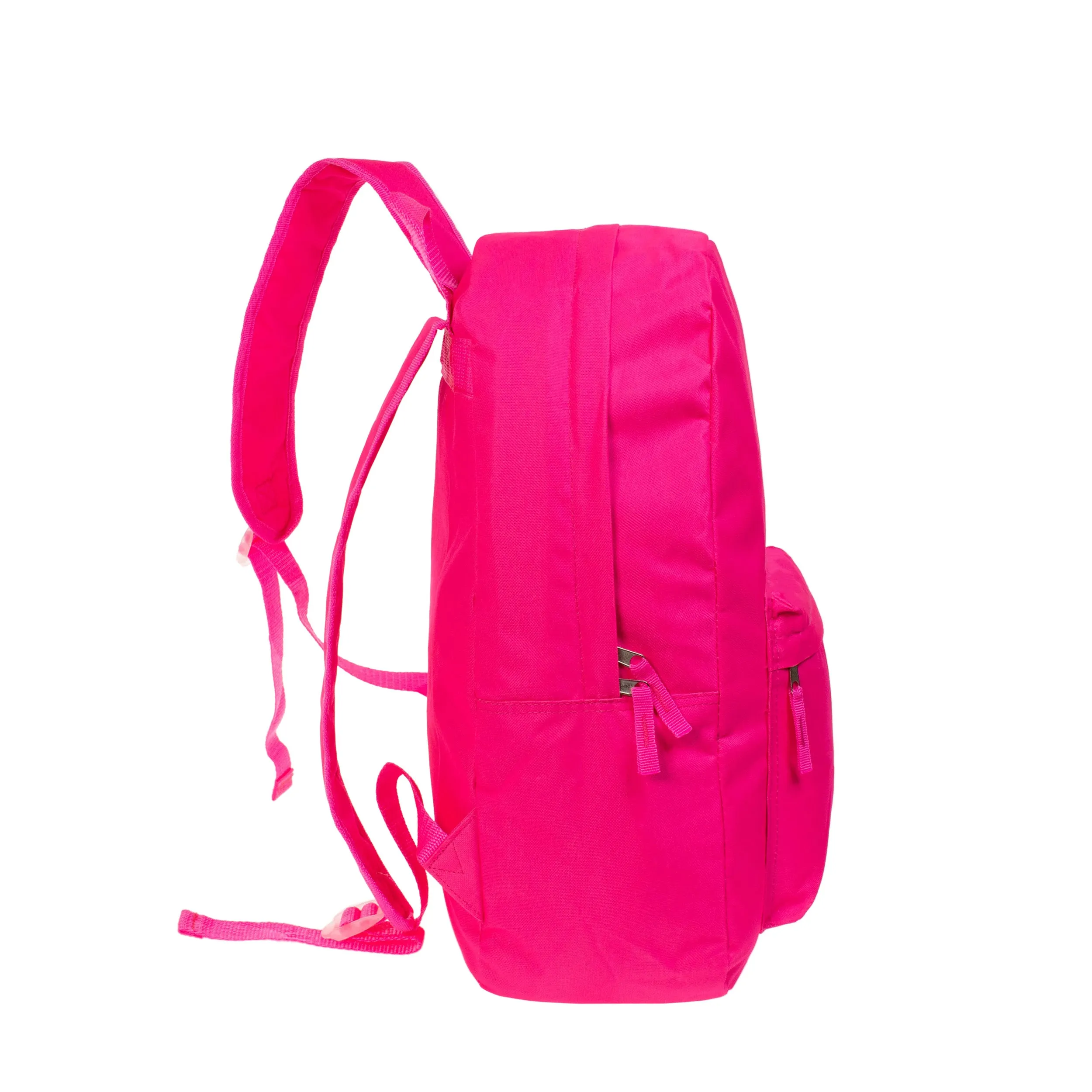 17" Kids Bright Wholesale Backpack in 6 Colors - Bulk Case of 24 Backpacks