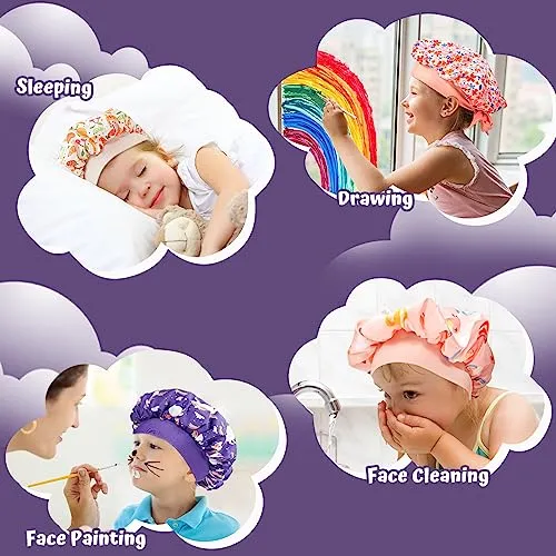 (2 Pcs) Satin Bonnet for Kids | Lolalet