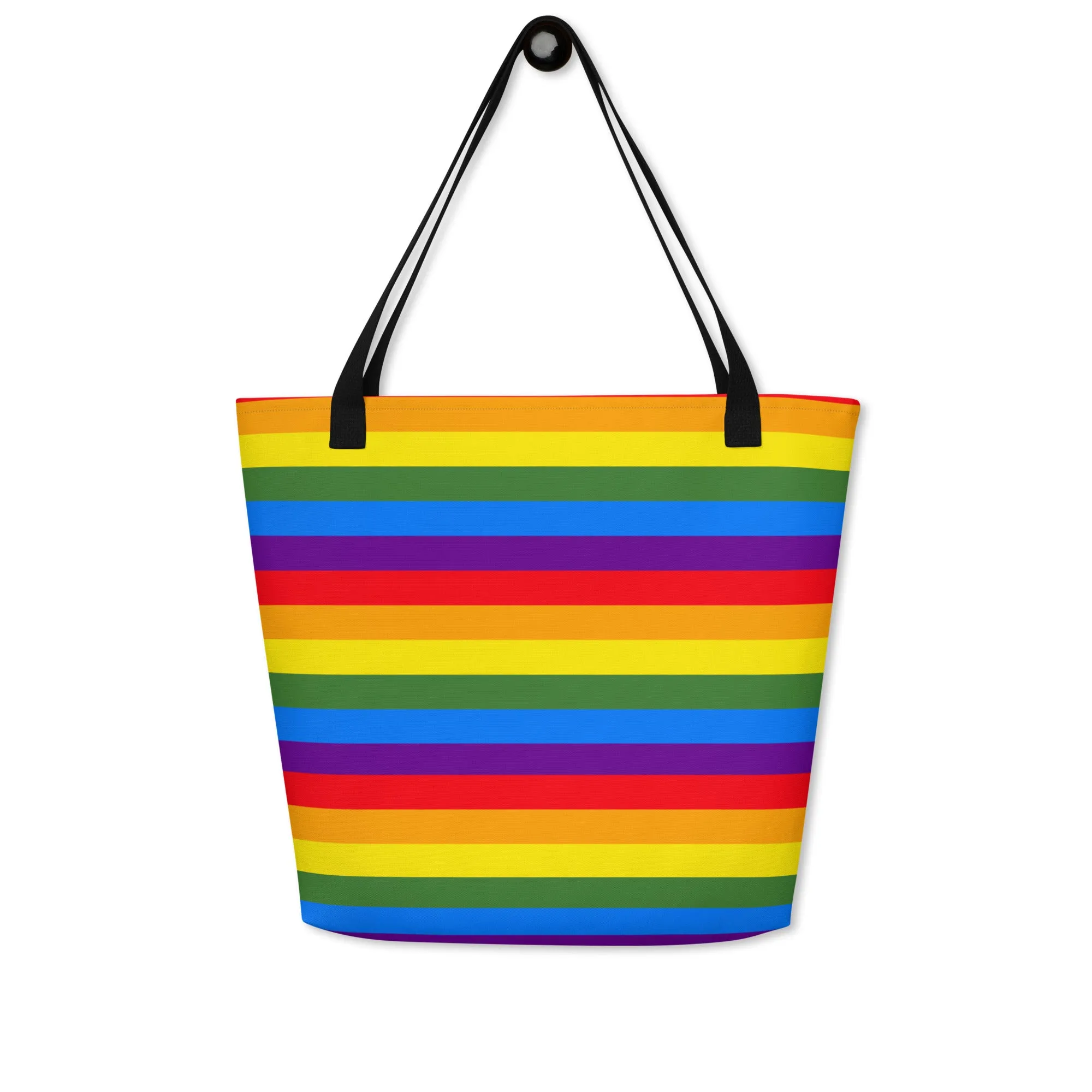 All-Over Print Large Tote Bag - Multi Colors