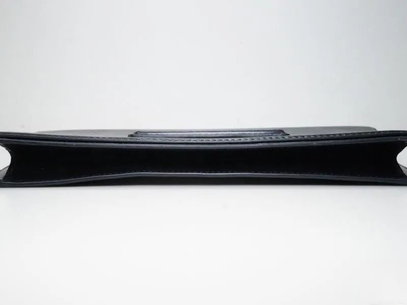 Auth Pre-owned Louis Vuitton Vintage Epi Black Noir Pochette Trapeze Gm Clutch Bag M80165 172367