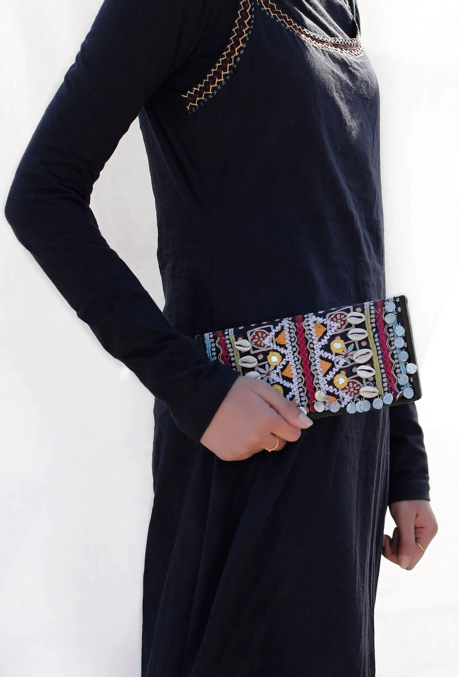 Black Classic Kutch Wallet