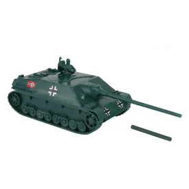 BMC WW2 German Jagdpanzer IV Tank Destroyer - Forest Green 1:32 Plastic Army Men Vehicle