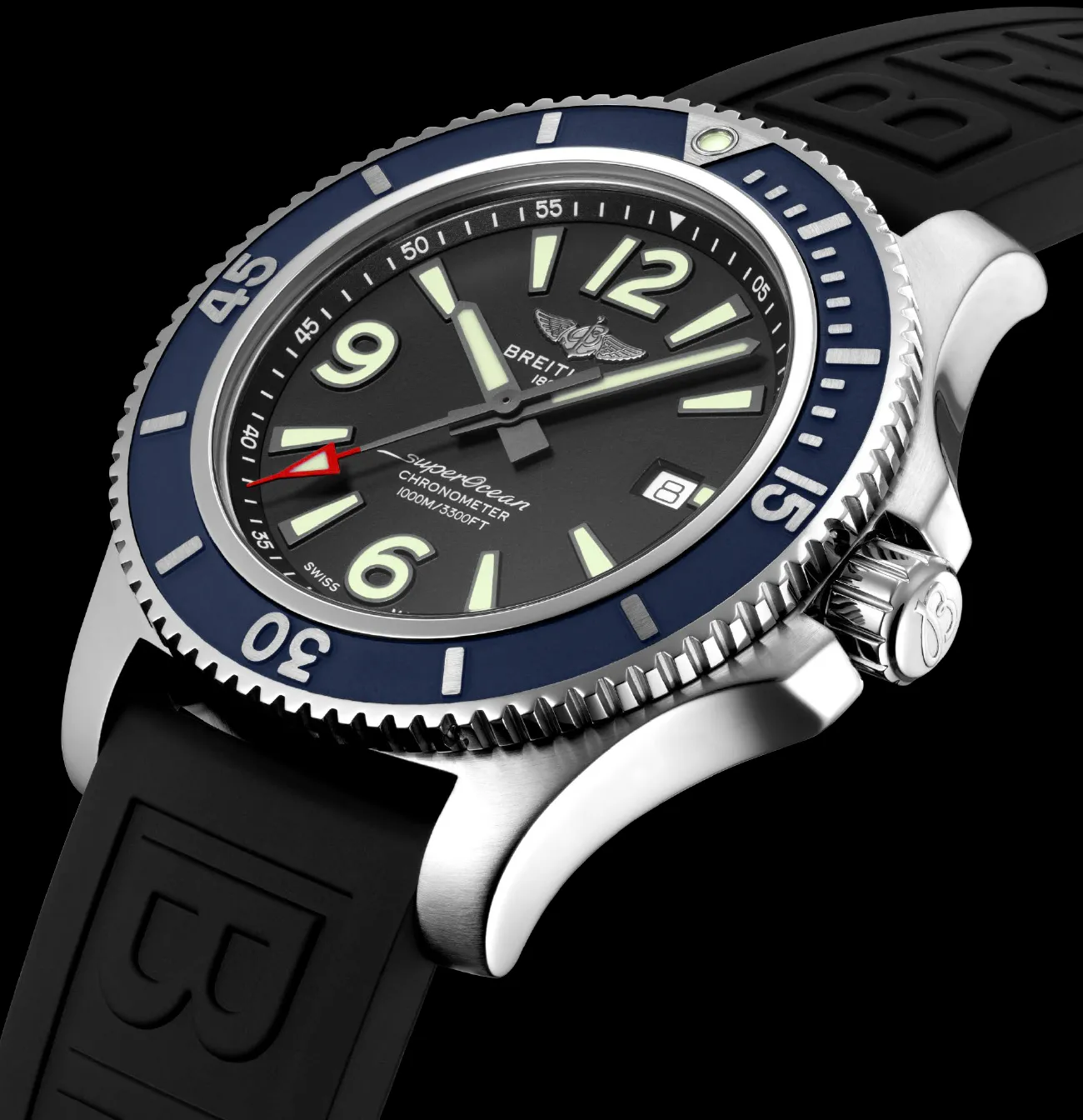 BRT Watch Superocean AutoMTic 44 Rubber UK Limited Edition D