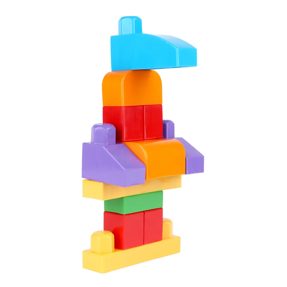 Building Blocks Bag Pack (80 Pieces) - Multicolour