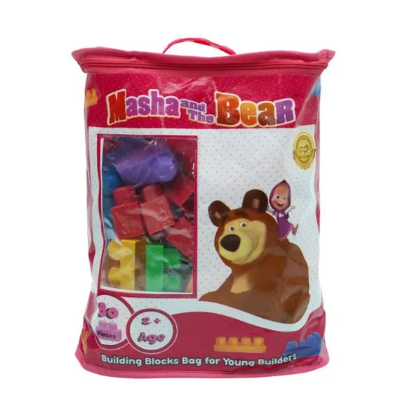 Building Blocks Bag Pack (80 Pieces) - Multicolour