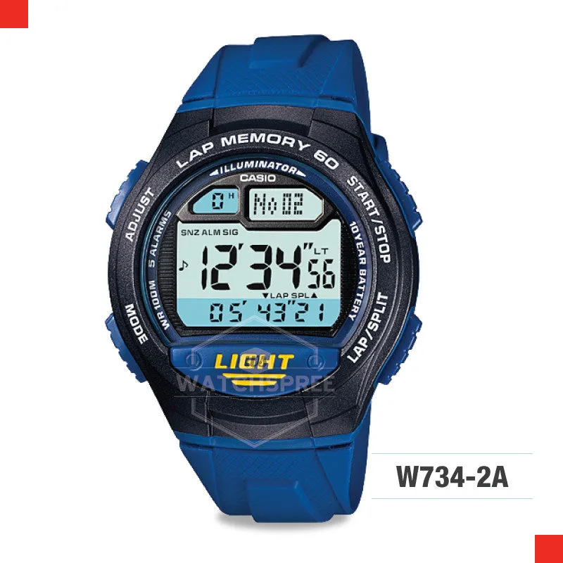 Casio Sports Watch W734-2A