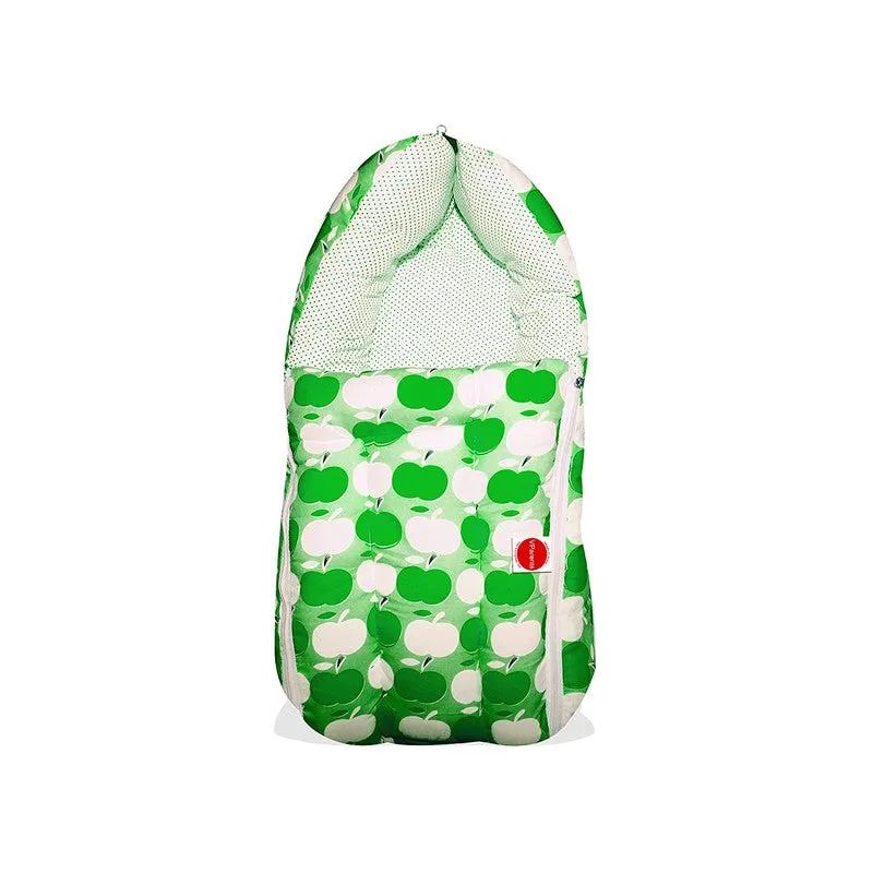 Cheeky Baby Sleeping Bag Cum Carrying Bag (Green)