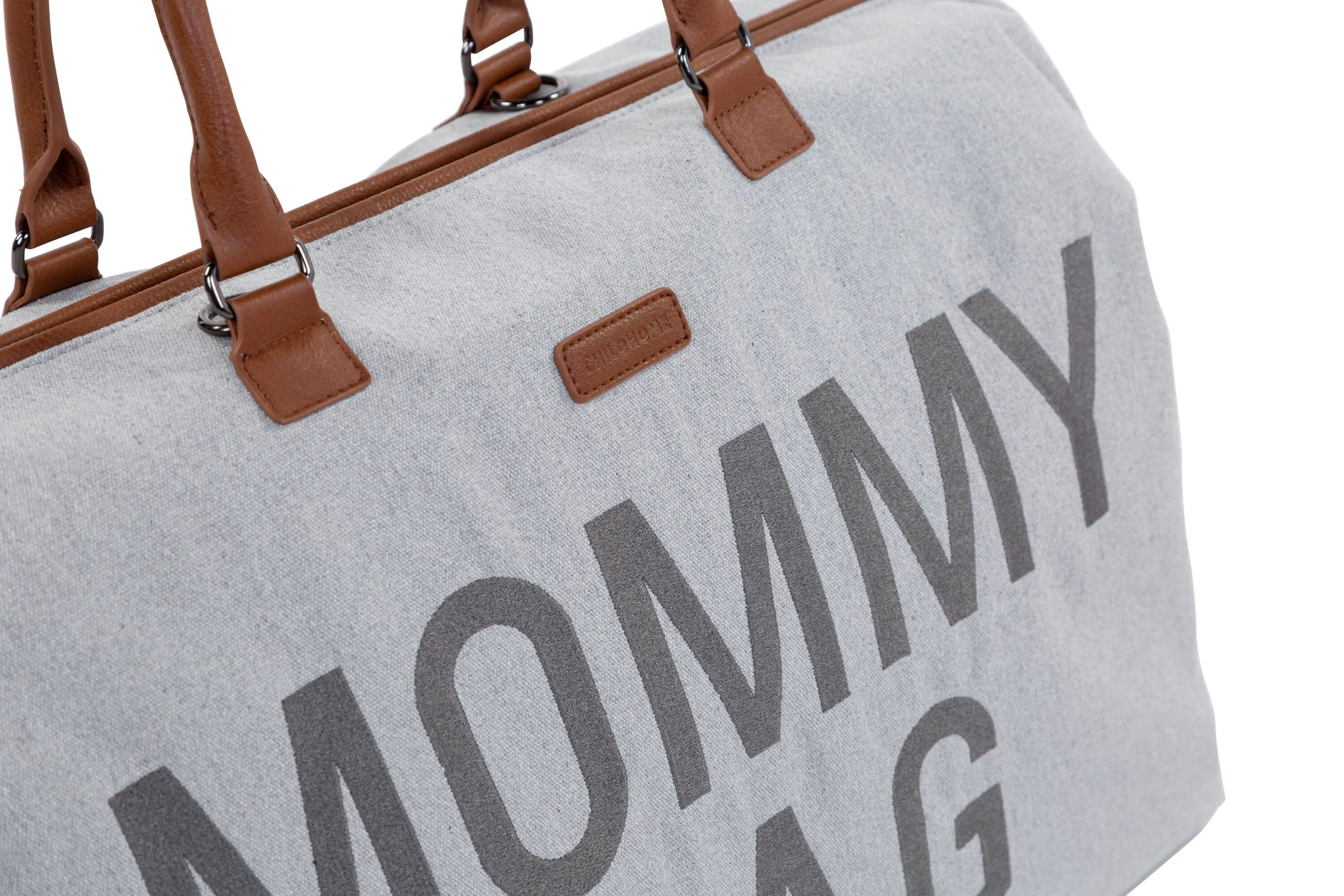 Childhome Weekend Bag Mommy Bag Nursing bag | Canvas Grey