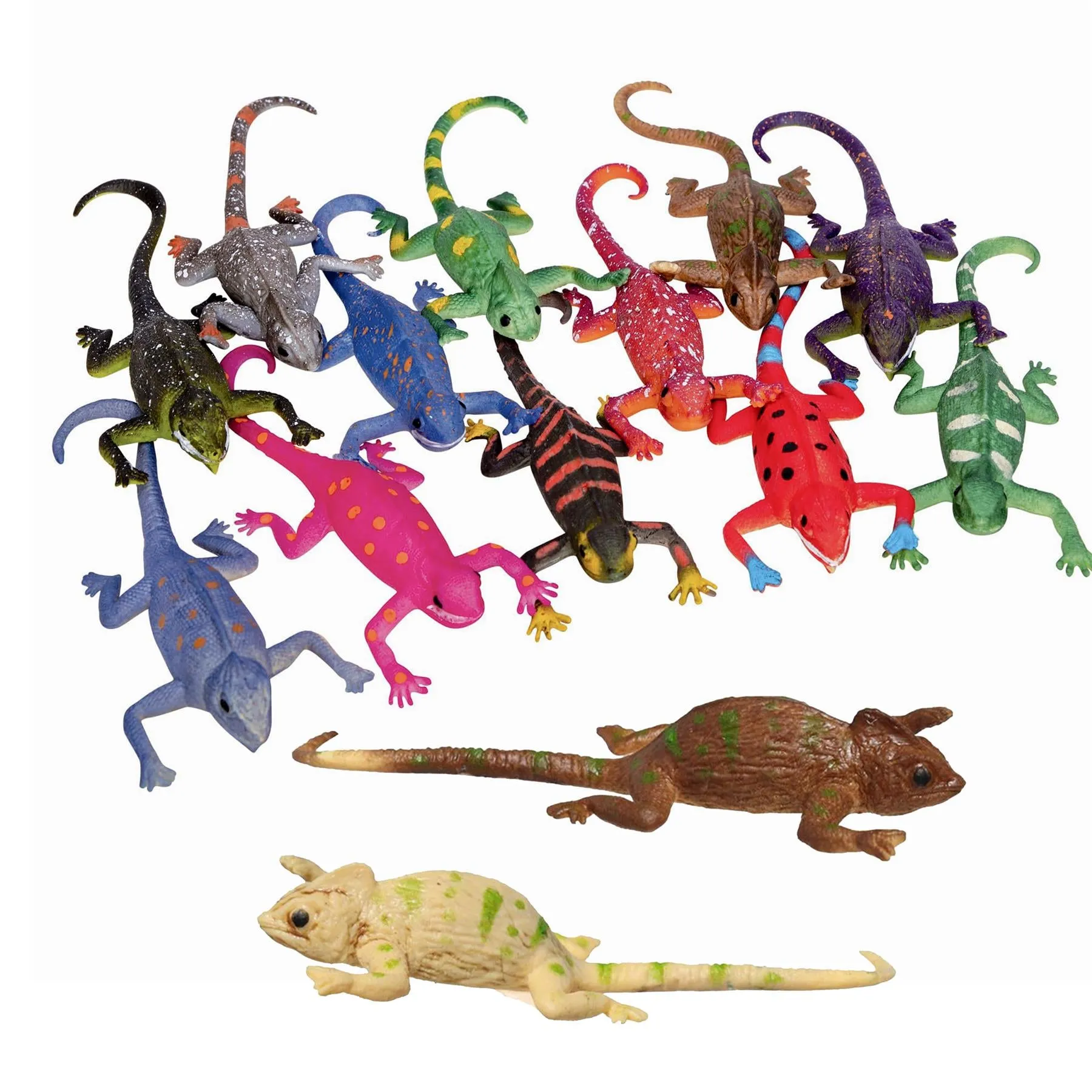 Colour Changing Chameleon Lizard Pocket Money Toy