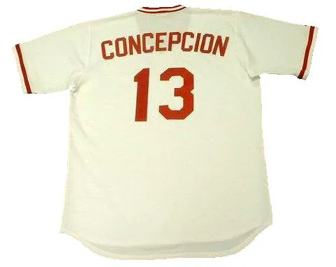 Dave Concepcion 1975 Reds Throwback Jersey