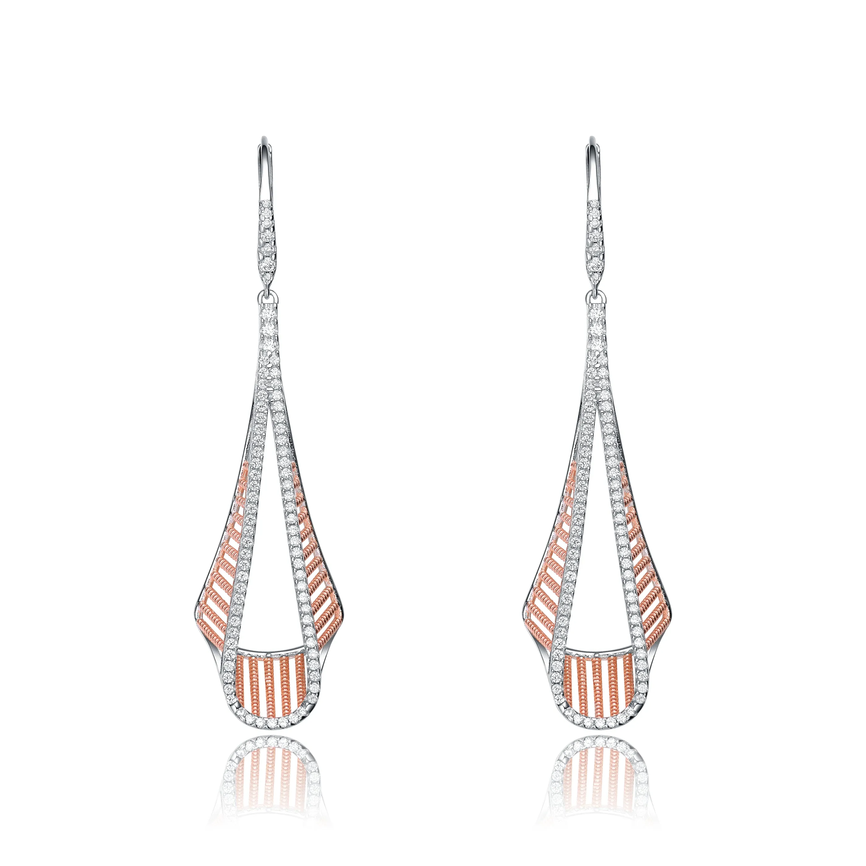 Déco Statement Drop Earrings