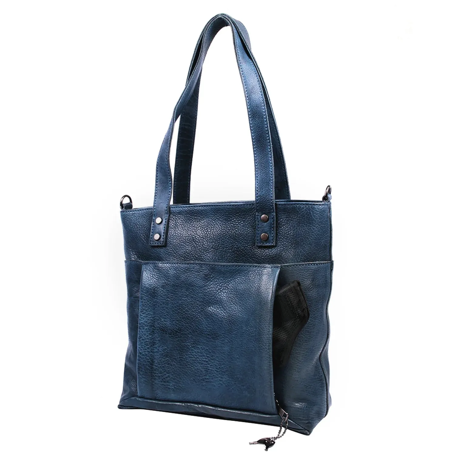 Eden Leather Concealed Carry Tote with Crossbody Strap