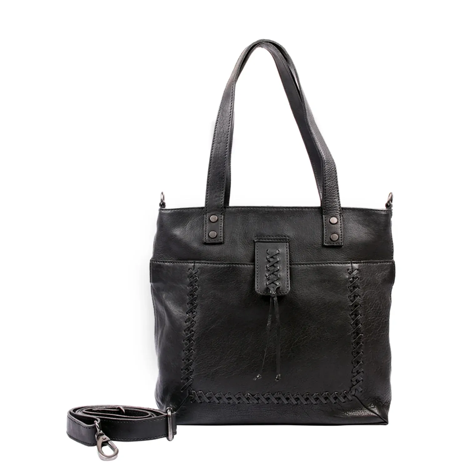 Eden Leather Concealed Carry Tote with Crossbody Strap