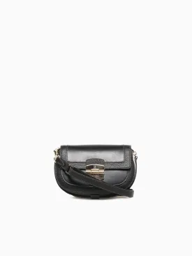 Furla Club 2 S Crossbody Nero Leather