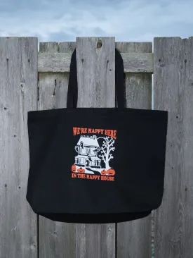 Happy Haunted House Tote Bag