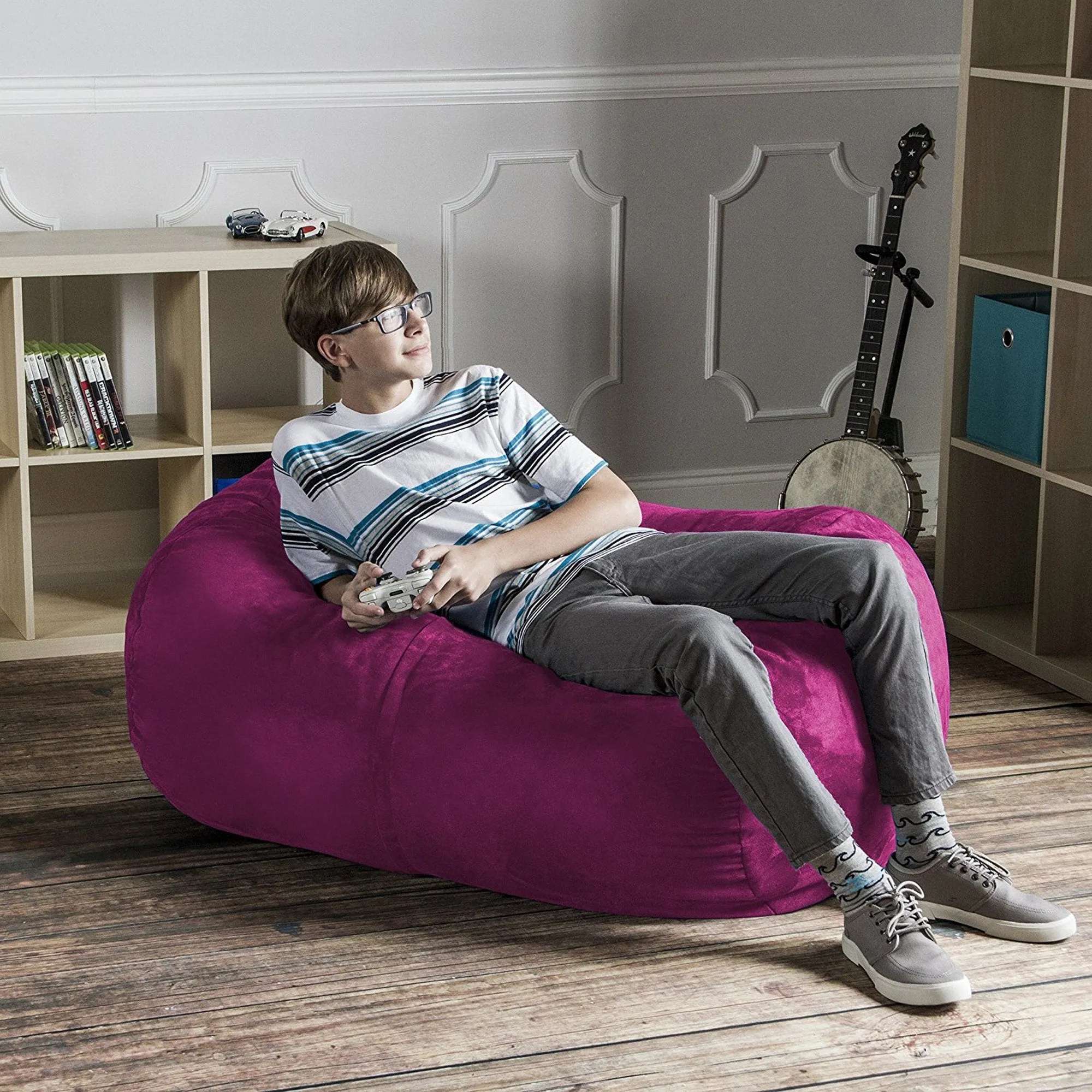 Jaxx 4' Sofa Saxx Lounger Bean Bag