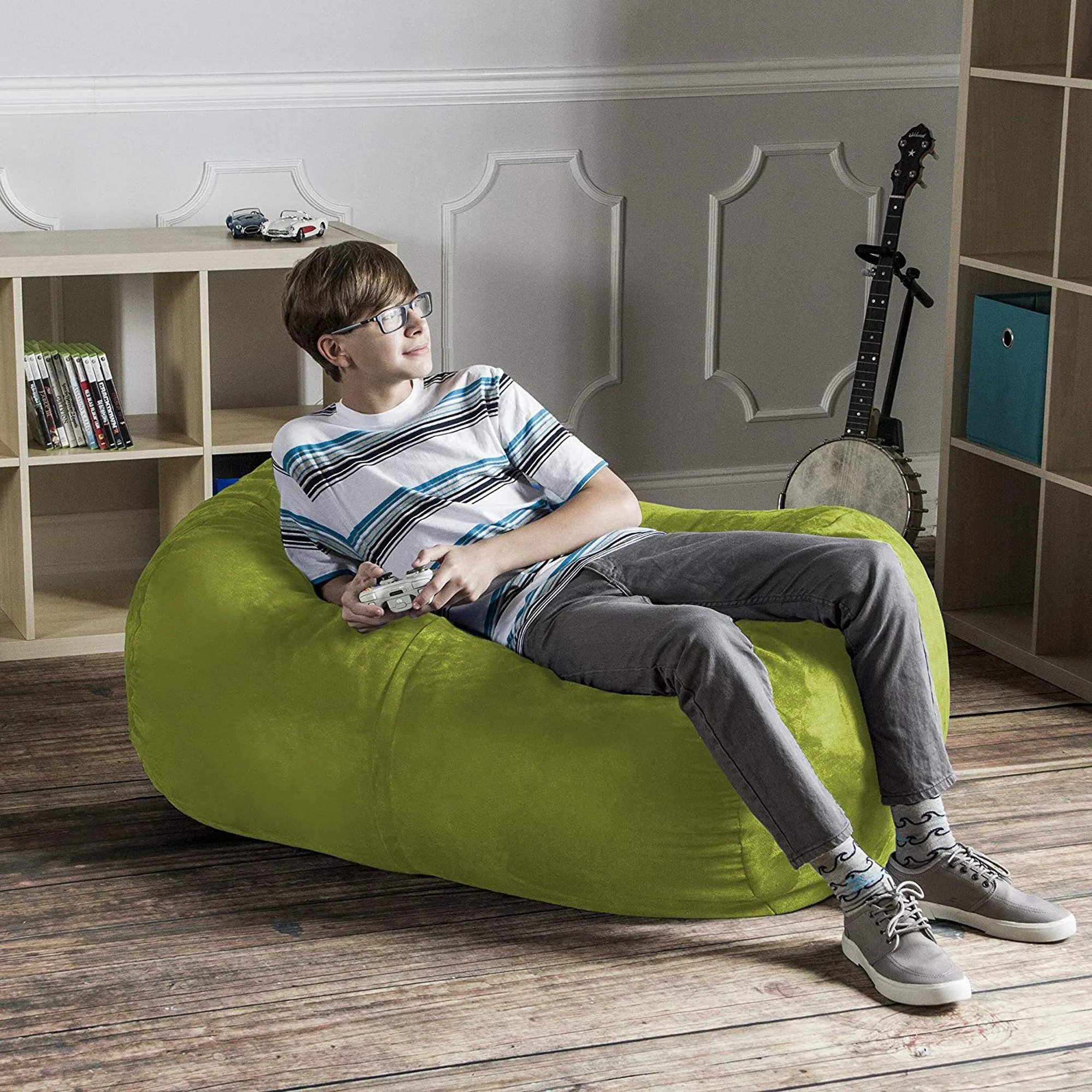 Jaxx 4' Sofa Saxx Lounger Bean Bag