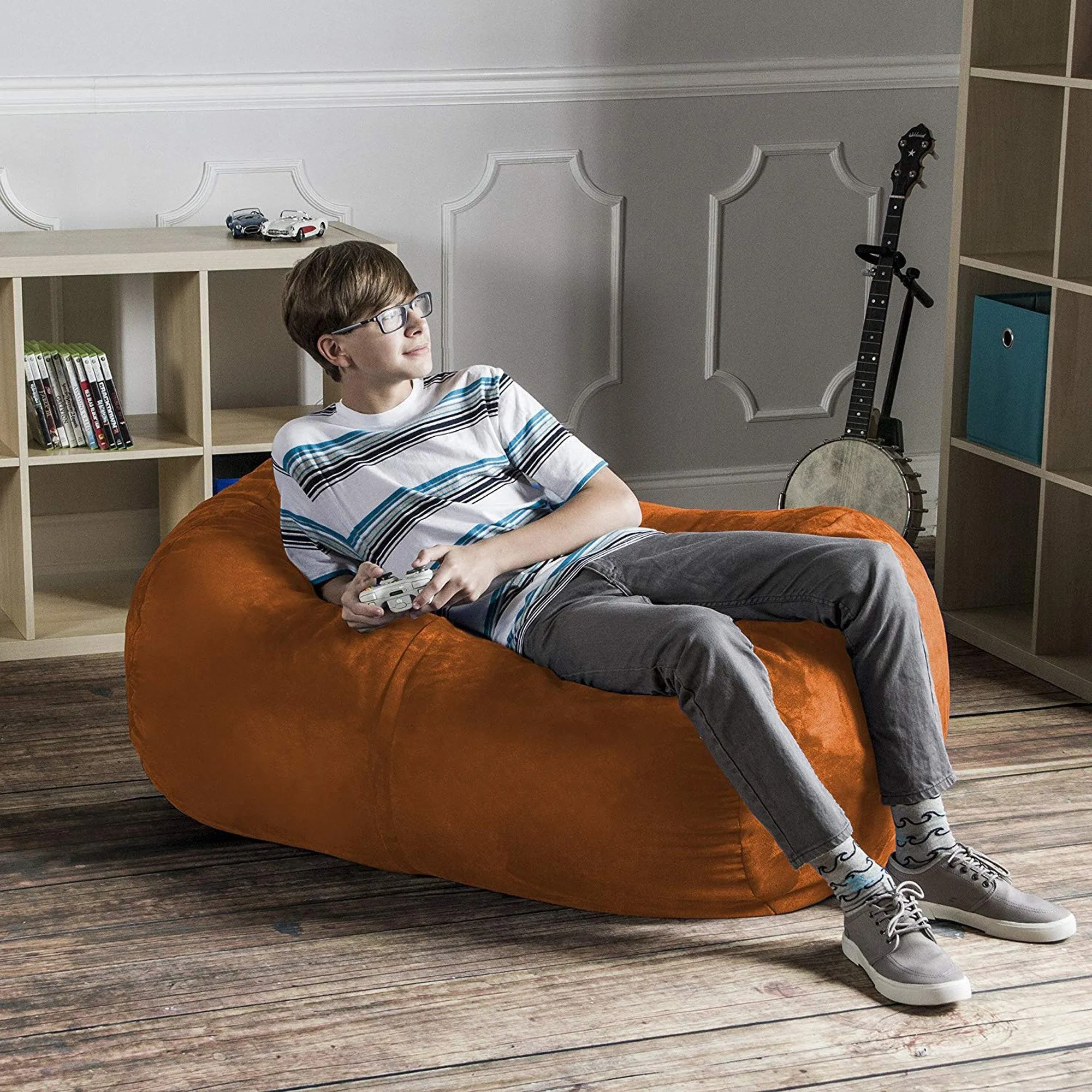 Jaxx 4' Sofa Saxx Lounger Bean Bag