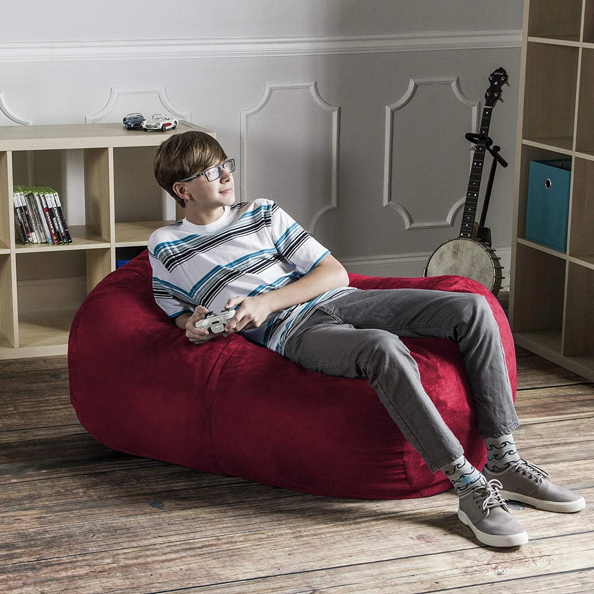 Jaxx 4' Sofa Saxx Lounger Bean Bag