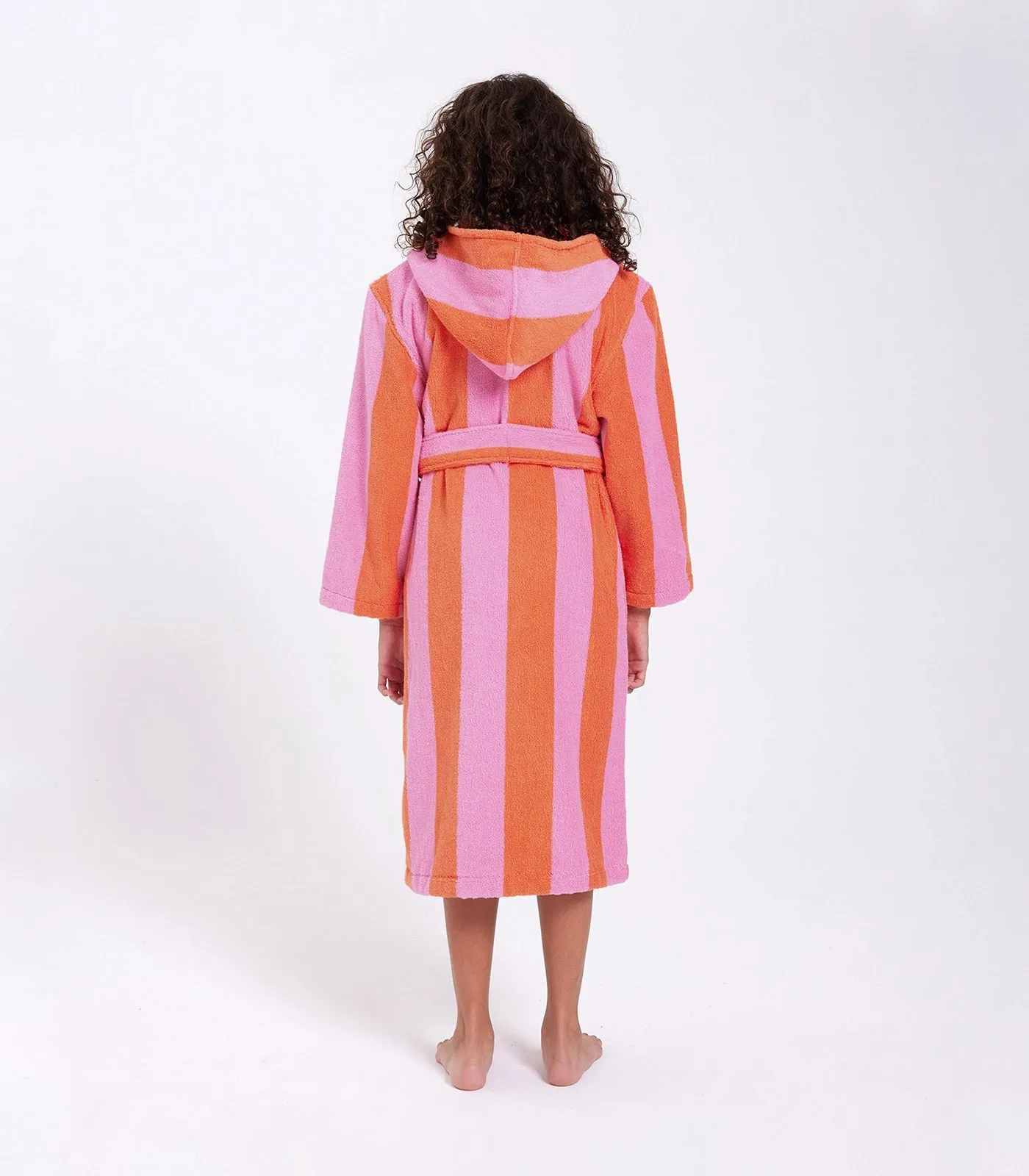 Kids Robe - Sherbet Stripes