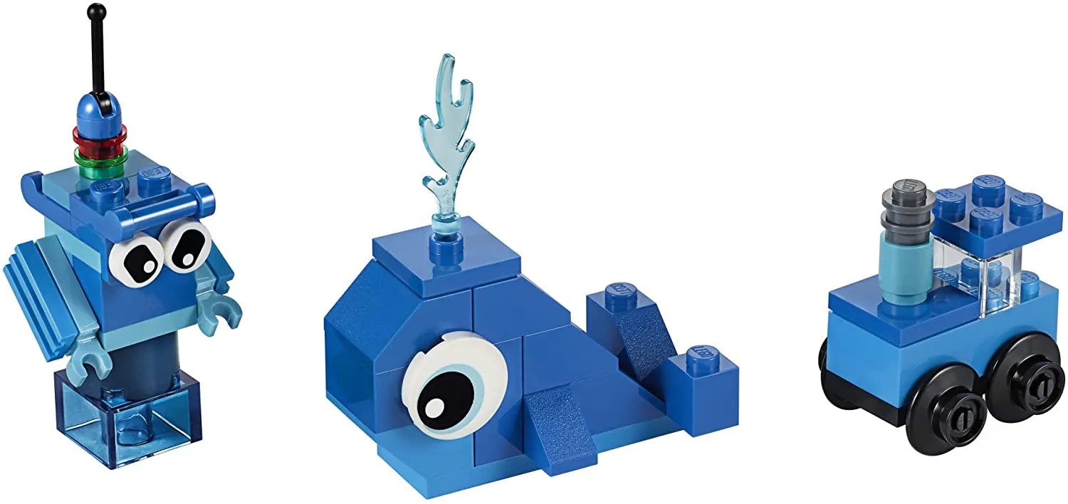 LEGO Classic Creative Blue Bricks