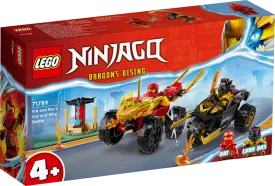 LEGO Ninjago Kai and Ras's Car and Bike Battle 71789