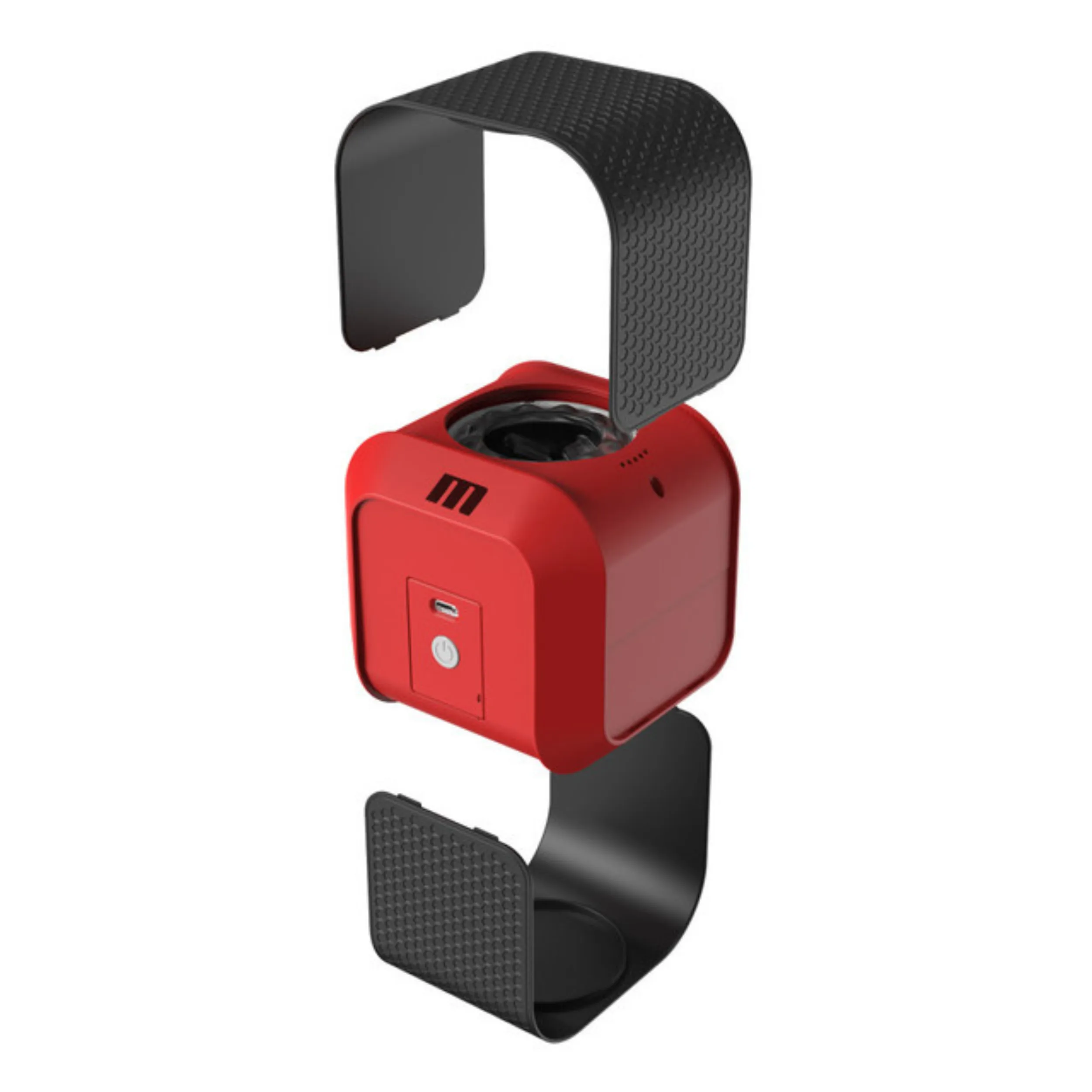 M for Men SlamBox Rechargeable Masturbator - Red