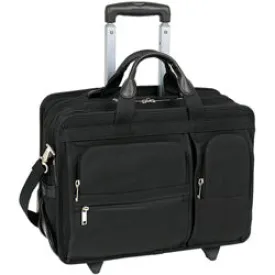 McKlein P Series 5844 Clinton 17 Detachable-Wheeled Laptop Case