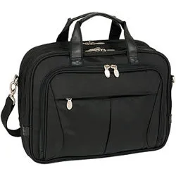 McKlein R Series 7456 Pearson Expandable Double Compartment Briefcase