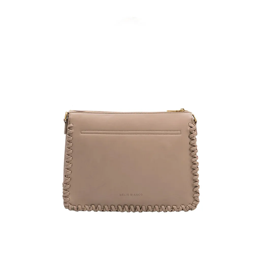 Melie Bianco Olivia Recyled Vegan Leather Crossbody Bag