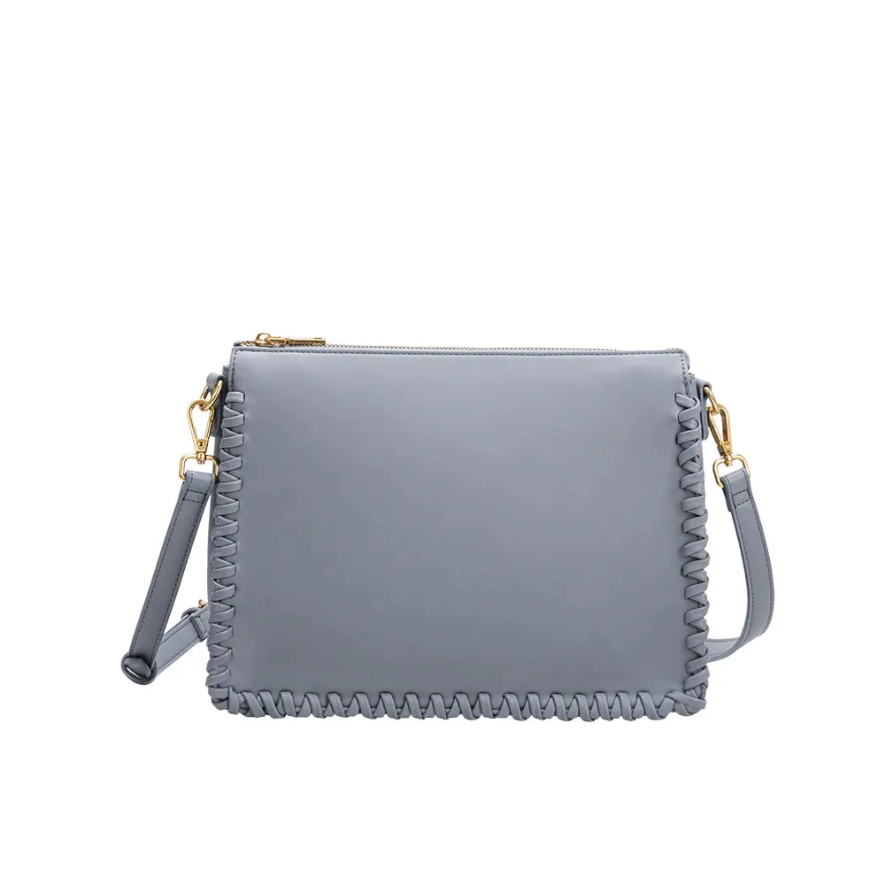 Melie Bianco Olivia Recyled Vegan Leather Crossbody Bag