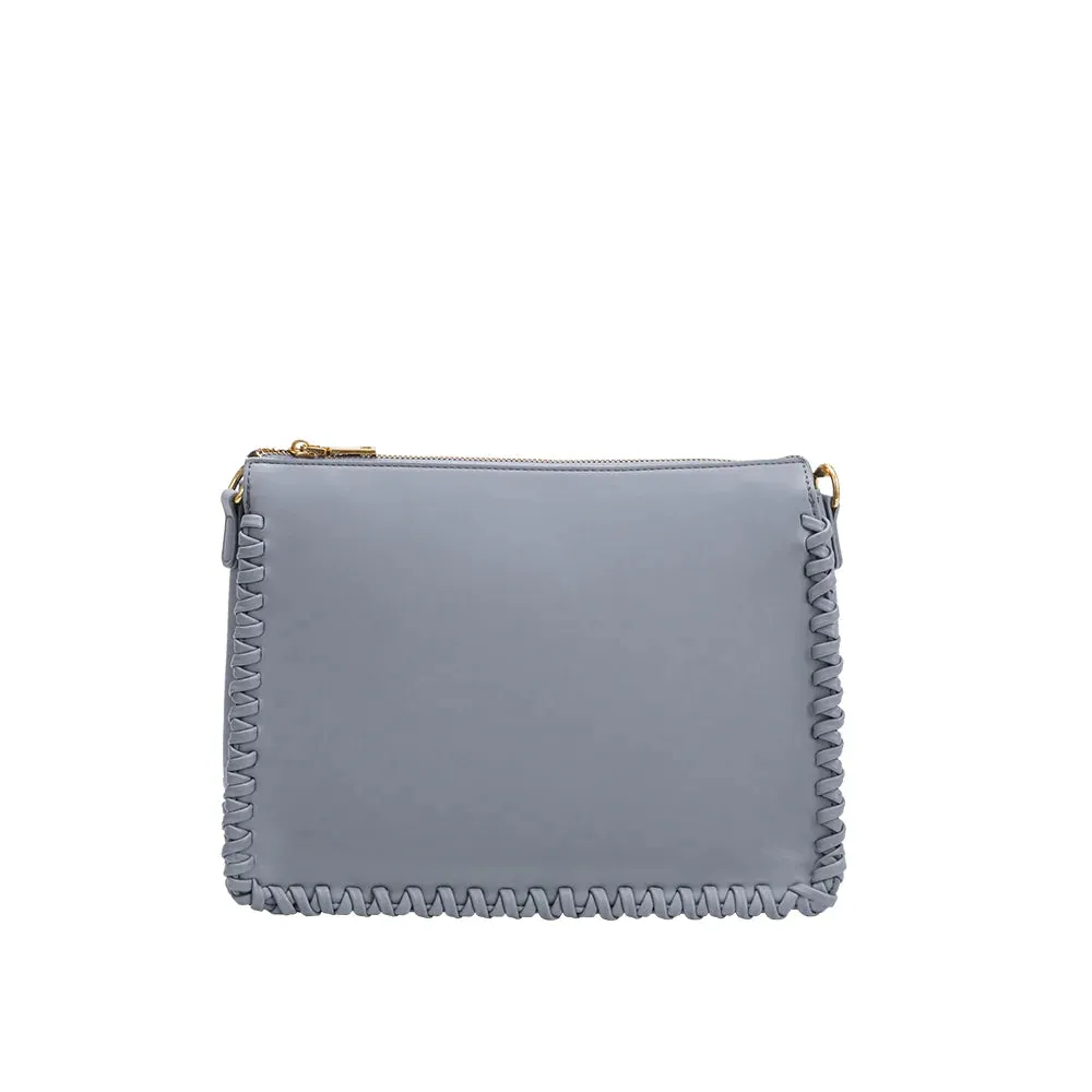 Melie Bianco Olivia Recyled Vegan Leather Crossbody Bag