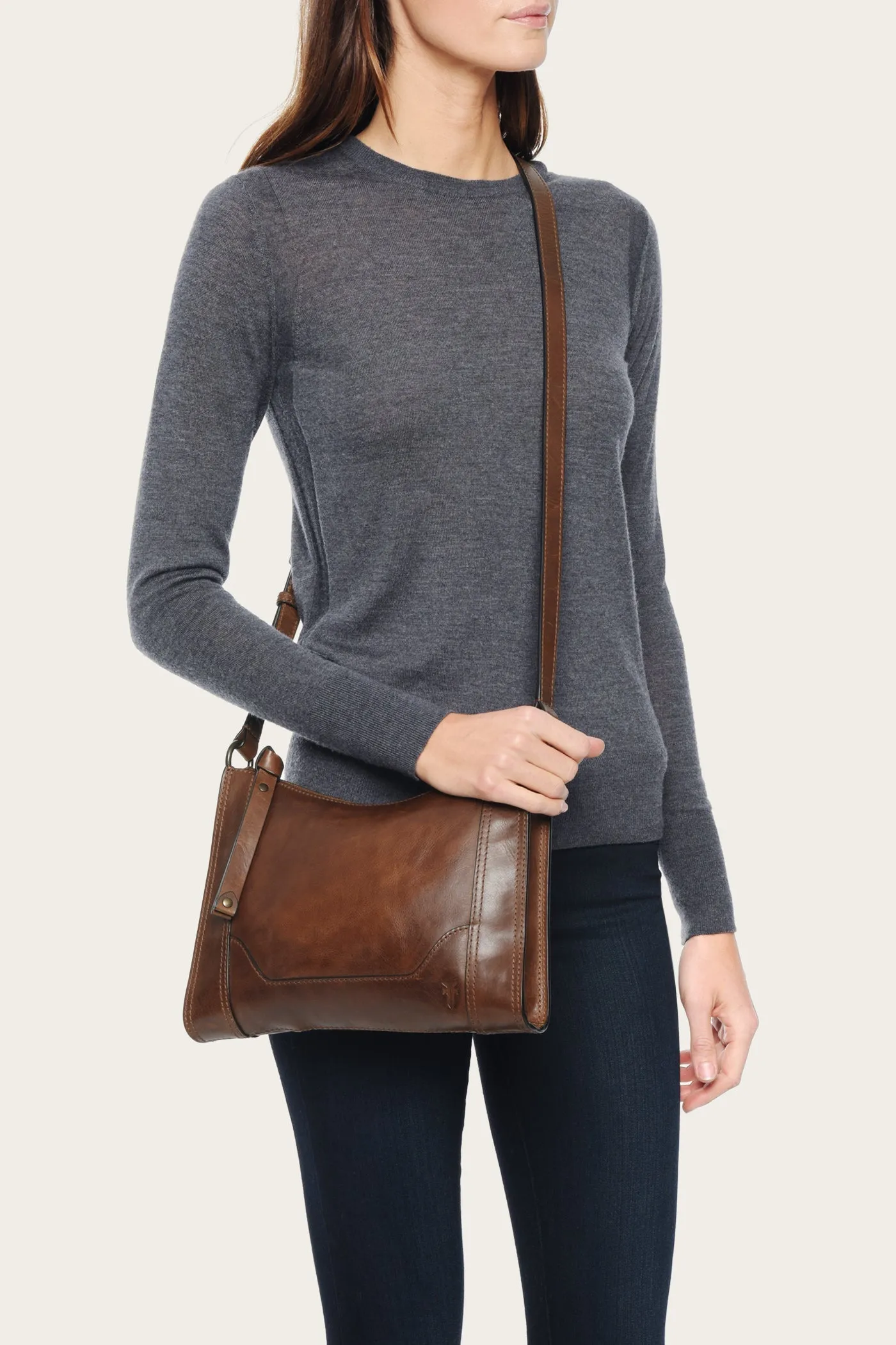 MELISSA ZIP CROSSBODY