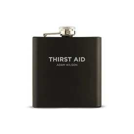 Personalized Black Hip Flask