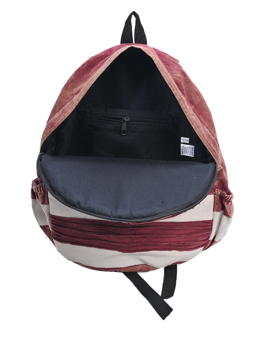 Red Stars and Stripes Backpack