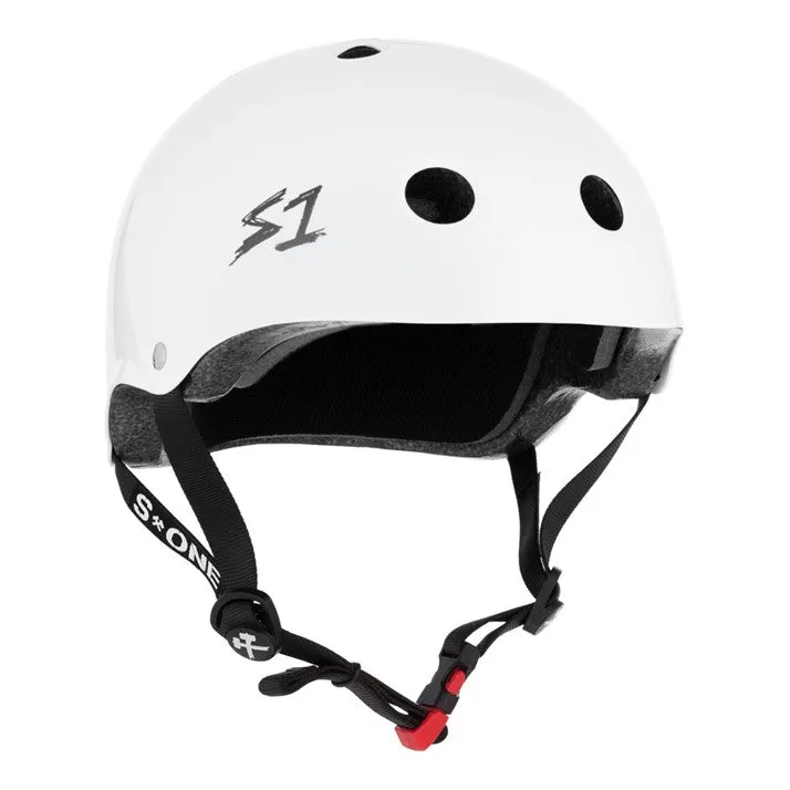 S1 Mini Lifer Helmet White Gloss - Certified