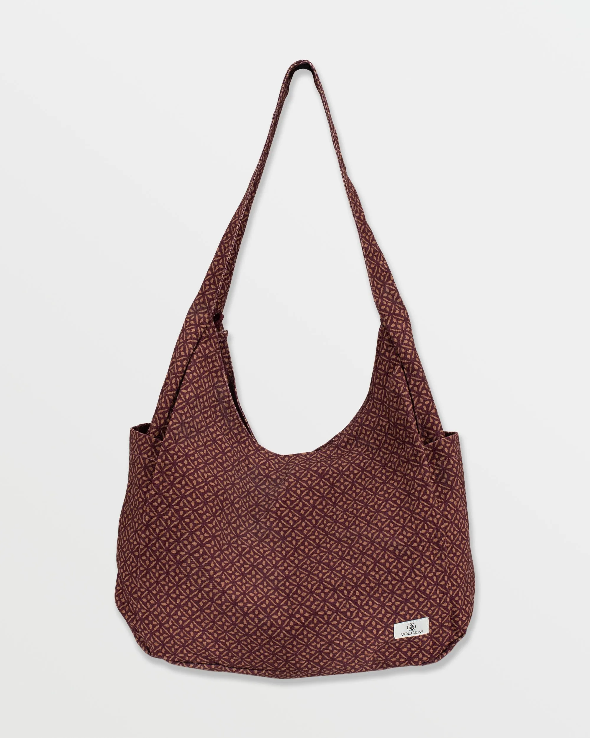 Schoolyard Canvas Hobo Tote - Espresso