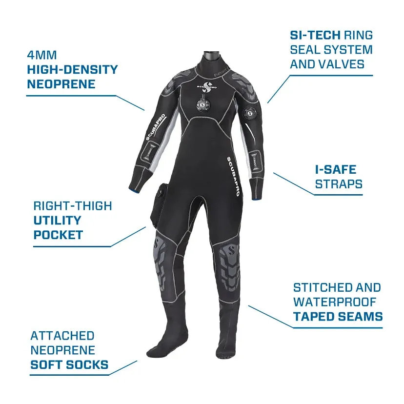 Scubapro Everdry 4mm Drysuit - Women