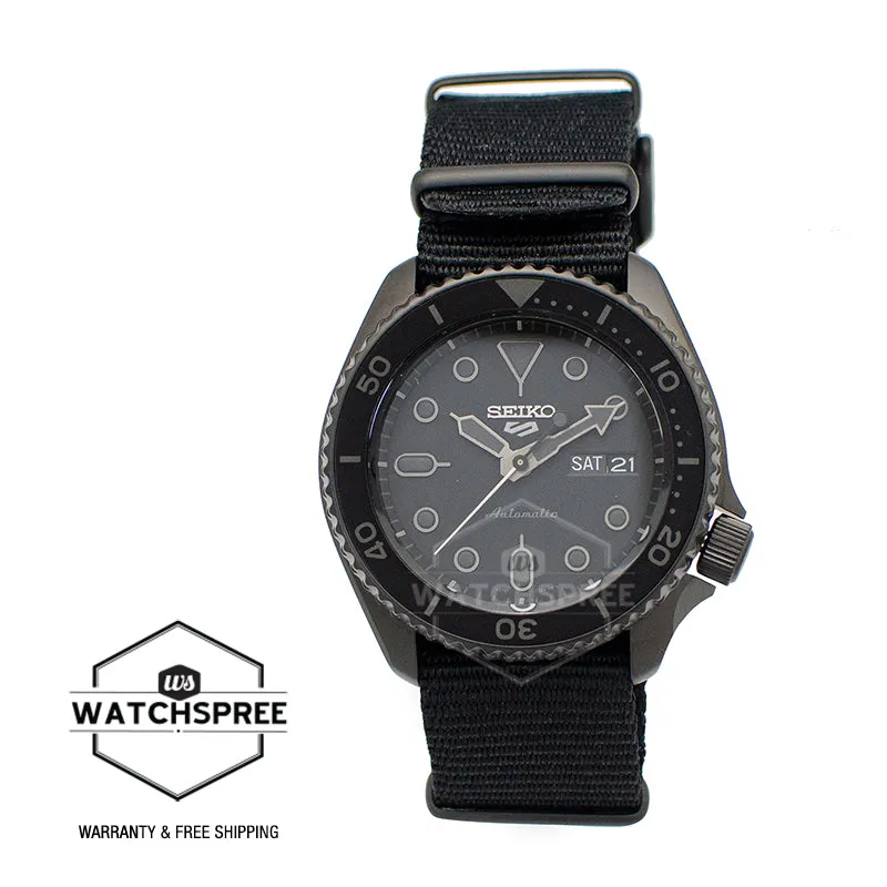 Seiko 5 Sports Automatic Black Nylon Strap Watch SRPD79K1 (LOCAL BUYERS ONLY)