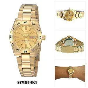 SEIKO SYMG44K1 Automatic Gold Stainless Steel Watch for Women