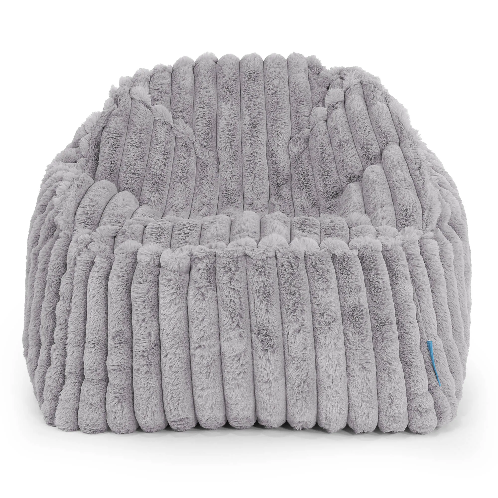 Sloucher Child's Bean Bag 2-6 yr - Ultra Plush Cord Grey