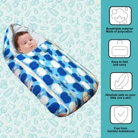 Superb Baby Sleeping Bag Cum Carrying Bag (Blue)