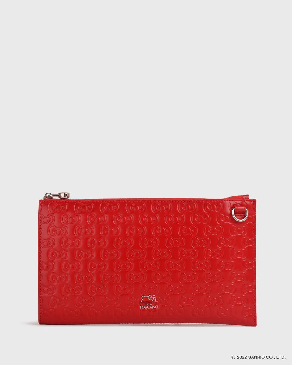 TOS x Hello Kitty Wristlet Clutch (Scarlet) | [Sold Out]