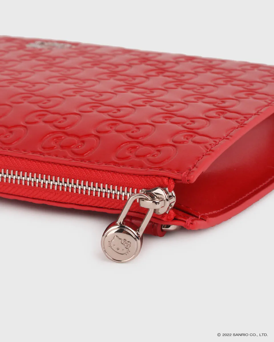 TOS x Hello Kitty Wristlet Clutch (Scarlet) | [Sold Out]