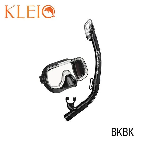 TUSA Mini-Kleio dry snorkel set