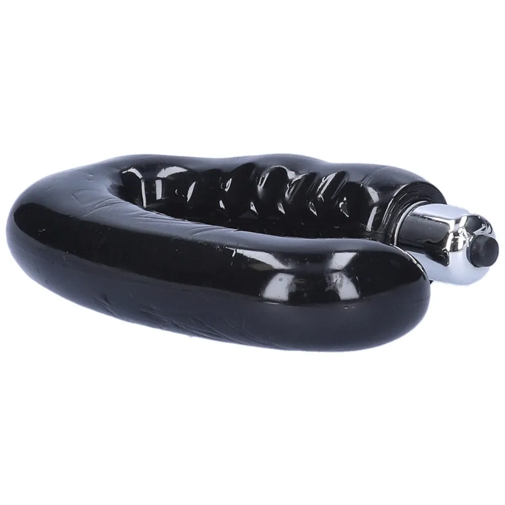 U-Shaped Vibrating Prostate Massager With Taint Massager