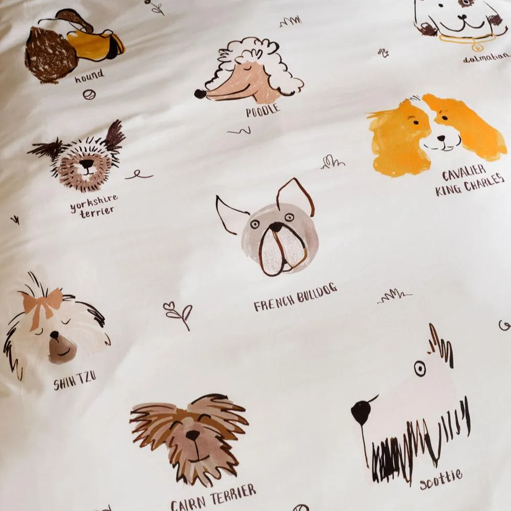 Woof Woof Quilt Cover Set by Linen House Kids