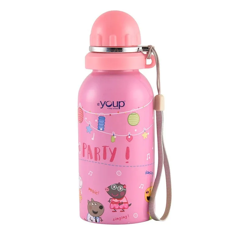 Youp HYBRID - 500 ml Stainless Steel Peppa Pig kids Water Bottle